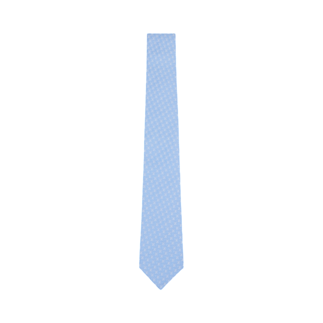 M98056 Louis Vuitton Interlocked Tie Light Blue