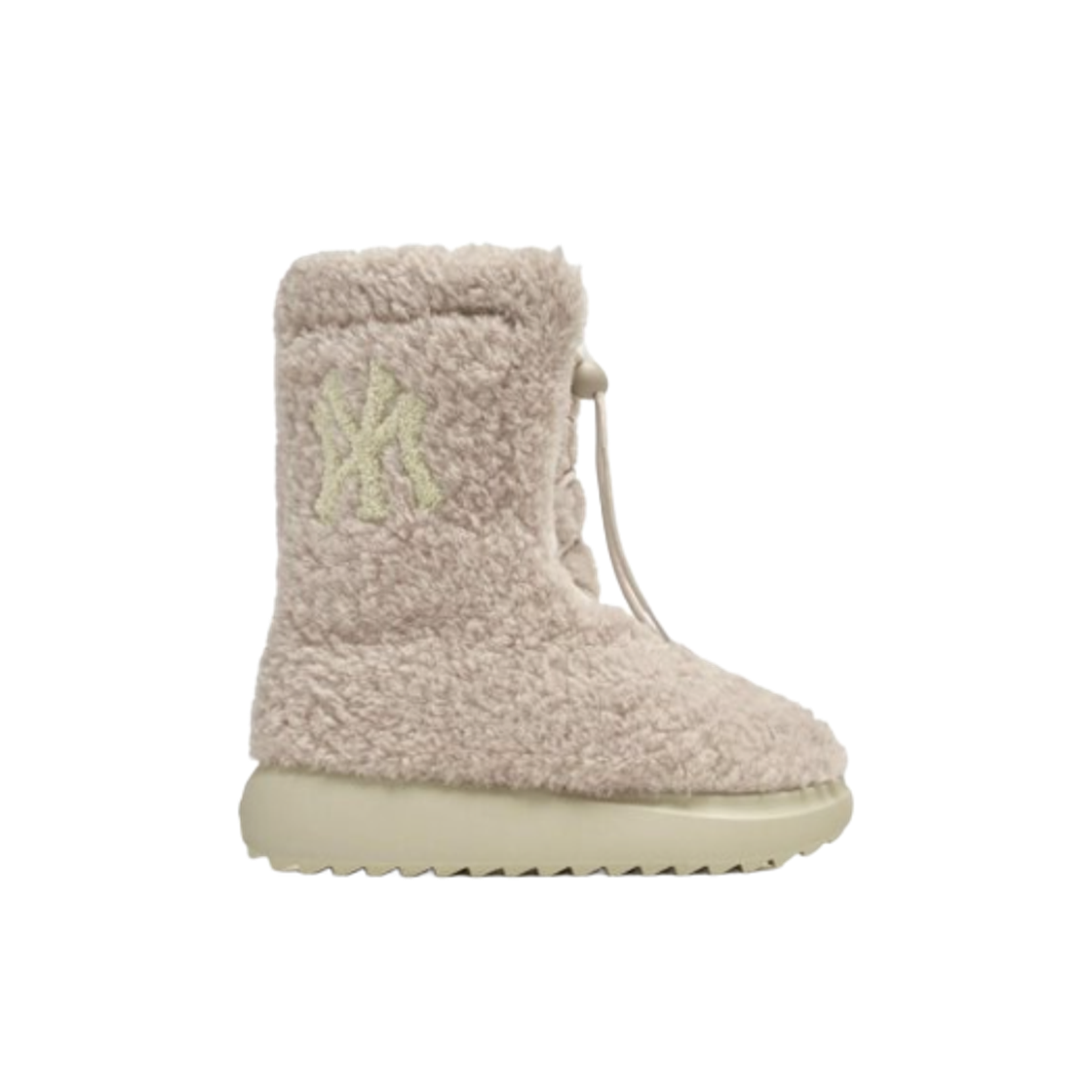 3AWBCX256-50BGL MLB Max Fleece Boots York Yankees Light Beige