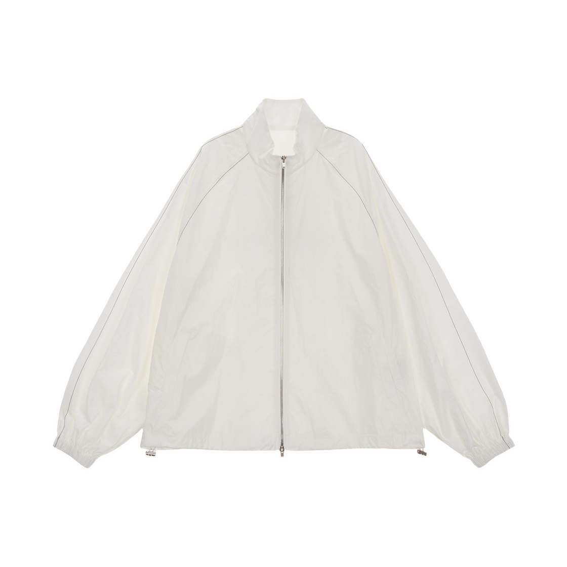 (W) 마뗑킴 로고 코팅 점퍼 화이트((W) Matin Kim Logo Coating Jumper In White)