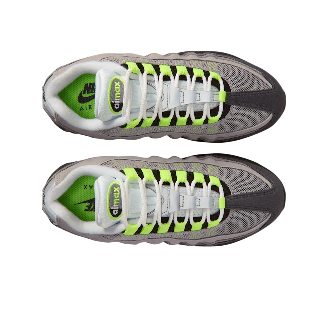 (GS) 나이키 에어맥스 95 빅 버블 블랙 앤트러사이트((GS) Nike Air Max 95 Big Bubble Black Anthracite) - 2