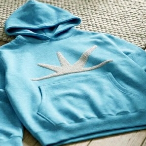 [트리플적립]SUNLOVE Daybreak Brushed Hoodie Heather Blue 착용 스타일