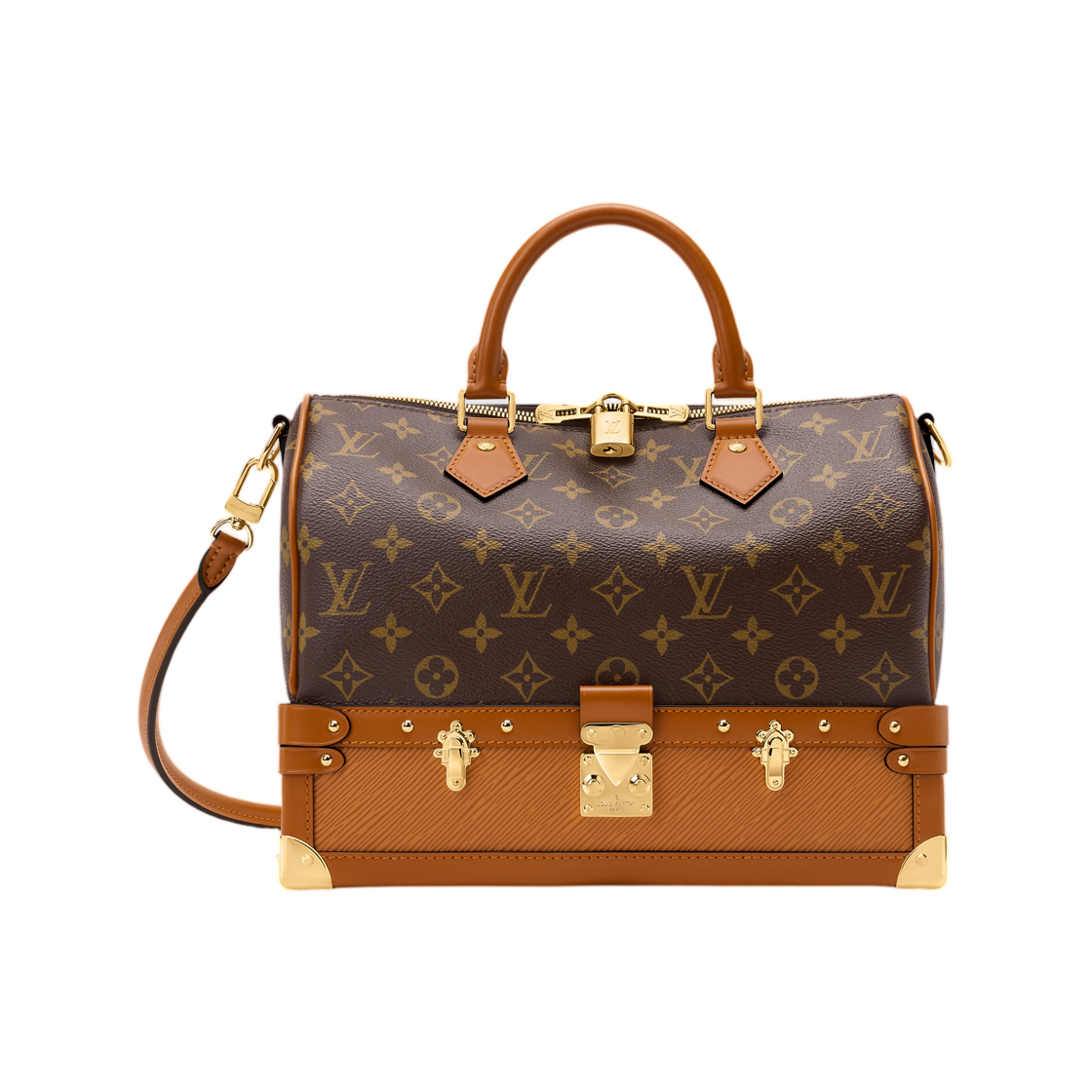 M29199 Louis Vuitton Speedy Bandouliere 30 Monogram Brown