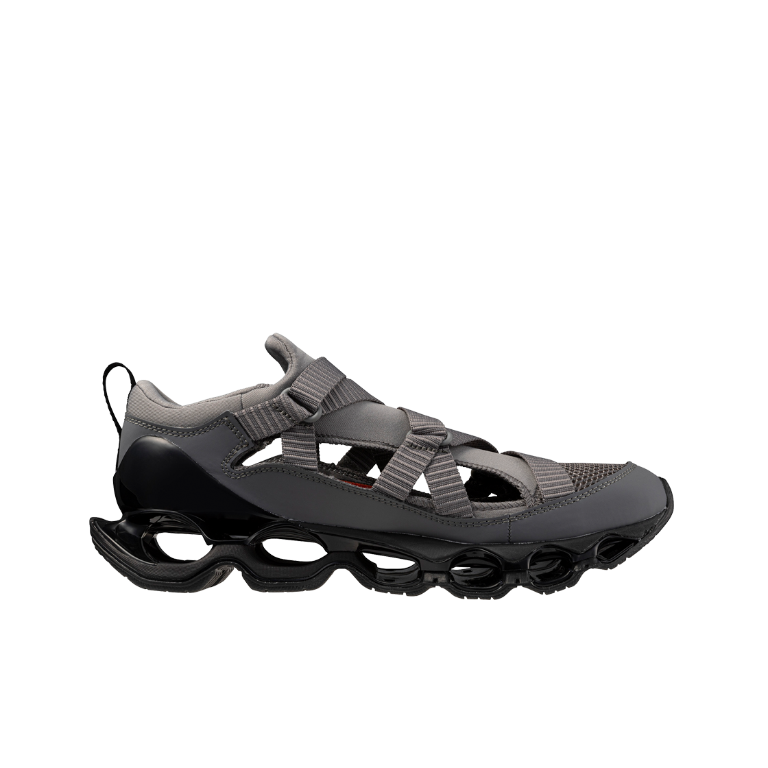 미즈노 웨이브 프로페시 스트랩 콰이어트 쉐이드 블랙(Mizuno Wave Prophecy Strap Quiet Shade Black) - 2