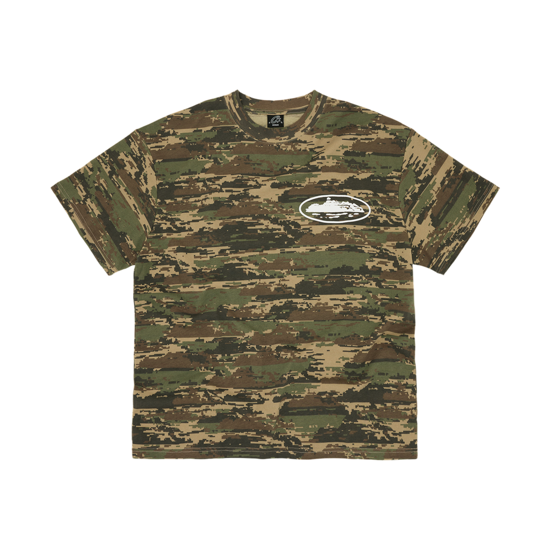 코르테이즈 아일랜드 퍼프 프린트 티셔츠 디지 카모(Corteiz Island Puff Print Tee Digi Camo)