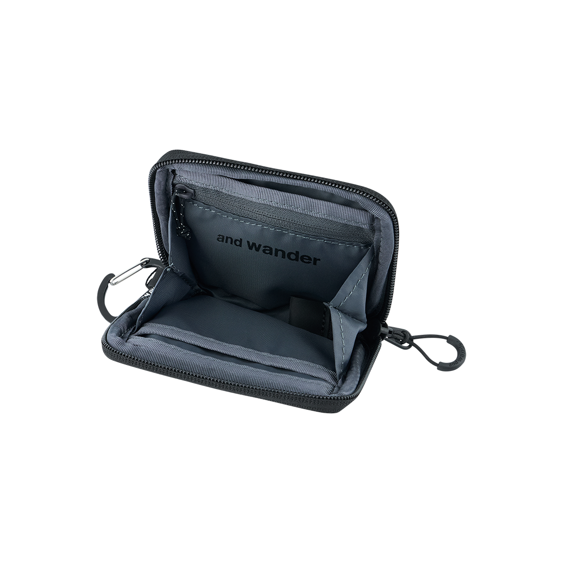 앤드 원더 120 오션 립 월렛 그레이 - 26SS(And Wander 120 Ocean Rip Wallet Gray - 26SS) - 3