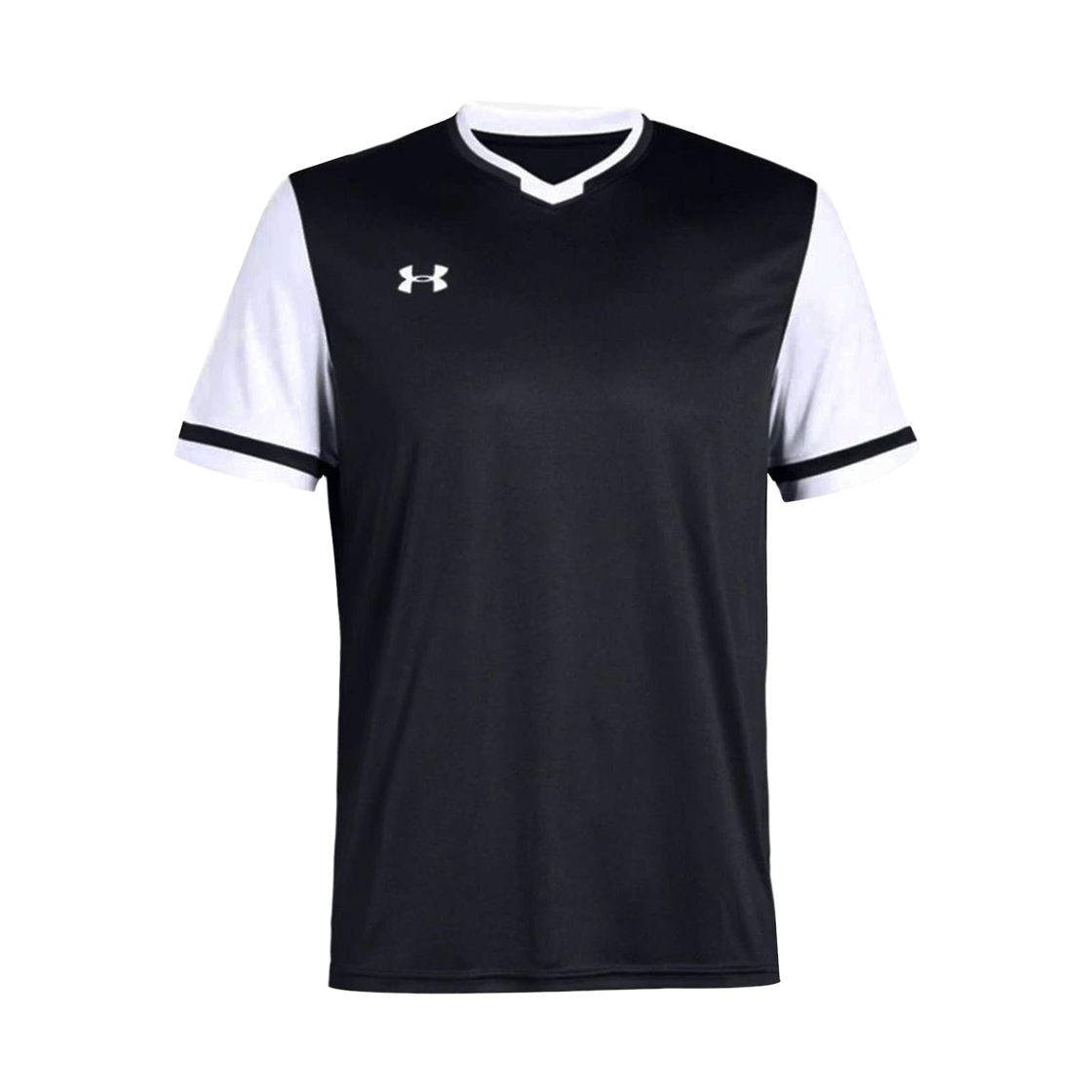 언더아머 마키나 2.0 저지 블랙 화이트(Under Armour Maquina 2.0 Jersey Black White)