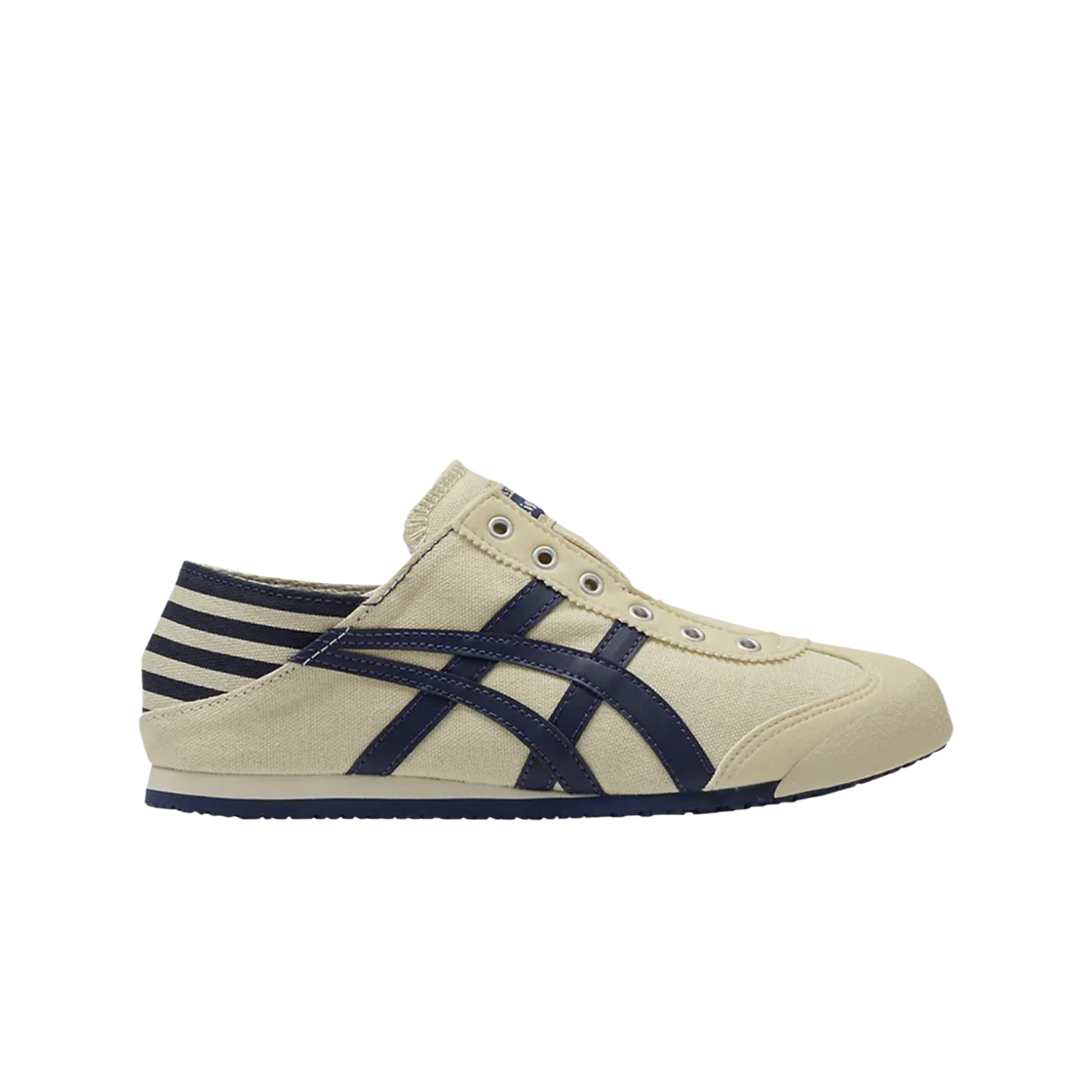 1183C233-250 Onitsuka Tiger Mexico 66 Paraty Natural Navy