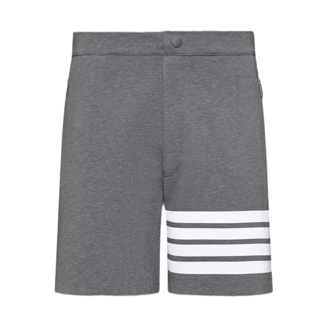 톰브라운 사선 테크 쇼츠 메드 그레이(Thom Browne 4-Bar Tech Shorts Med Grey)
