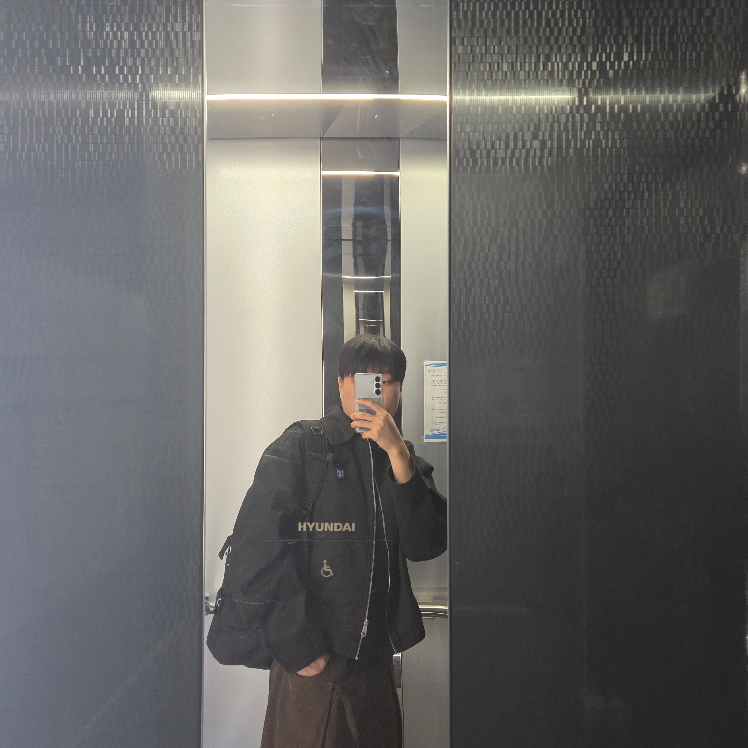 Ader Error Sig; TRS Tag Jacket 01 Noir 착용 스타일 - 2