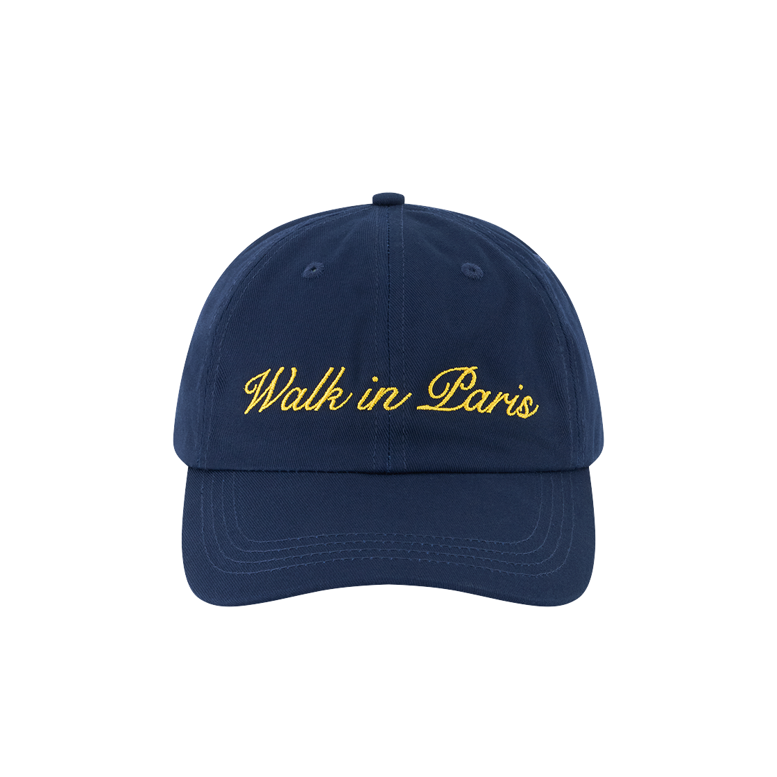 KM6BHTCWP10NY Walk In Paris Navy Blue Baseball Cap Bleu - 26SS