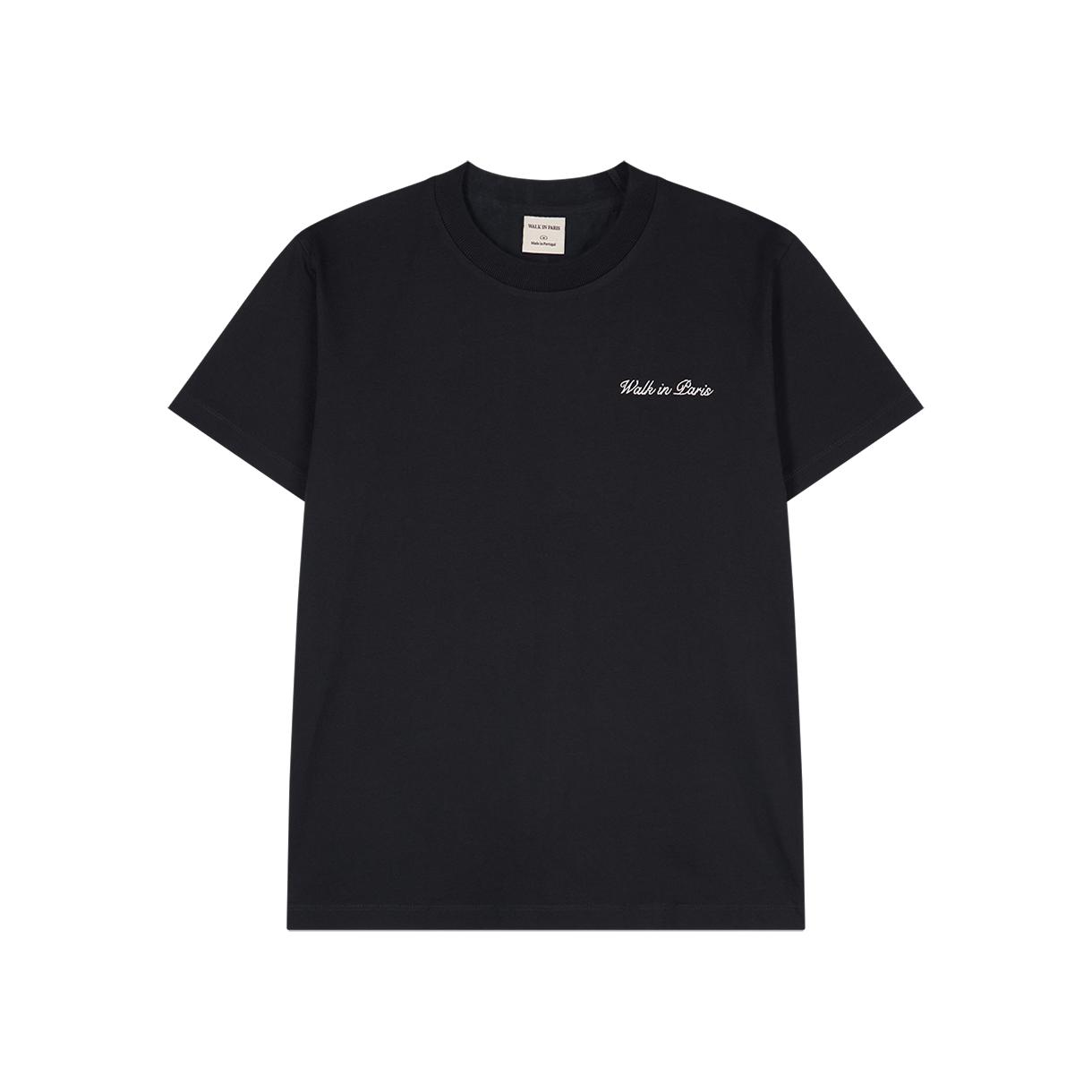 워크 인 파리 타임리스 블랙 티셔츠 누아르 - 26SS(Walk In Paris Timeless Black T-Shirt Noir - 26SS)