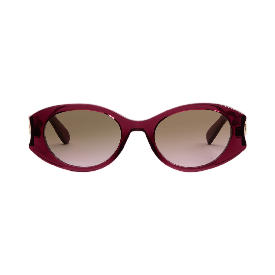 GLOWB3IXR-35A2 (W) Dior Diorglow B3I Sunglasses Butterfly Frame Shiny Plum
