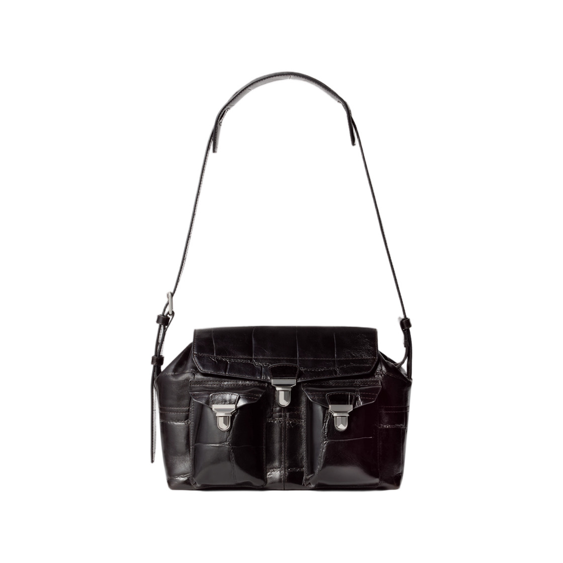 르메르 미디움 소프트 기어 백 레더 에스프레소(Lemaire Medium Soft Gear Bag in Leather Espresso) - 1