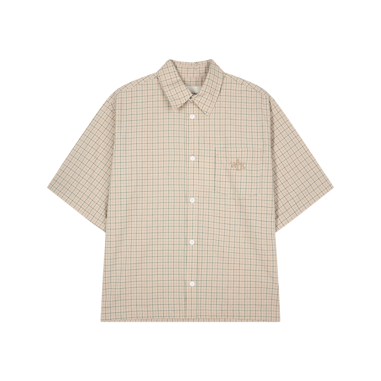 워크 인 파리 베이지 쇼트 슬리브 셔츠 베이지 - 26SS(Walk In Paris Beige Short Sleeve Shirt Beige - 26SS)