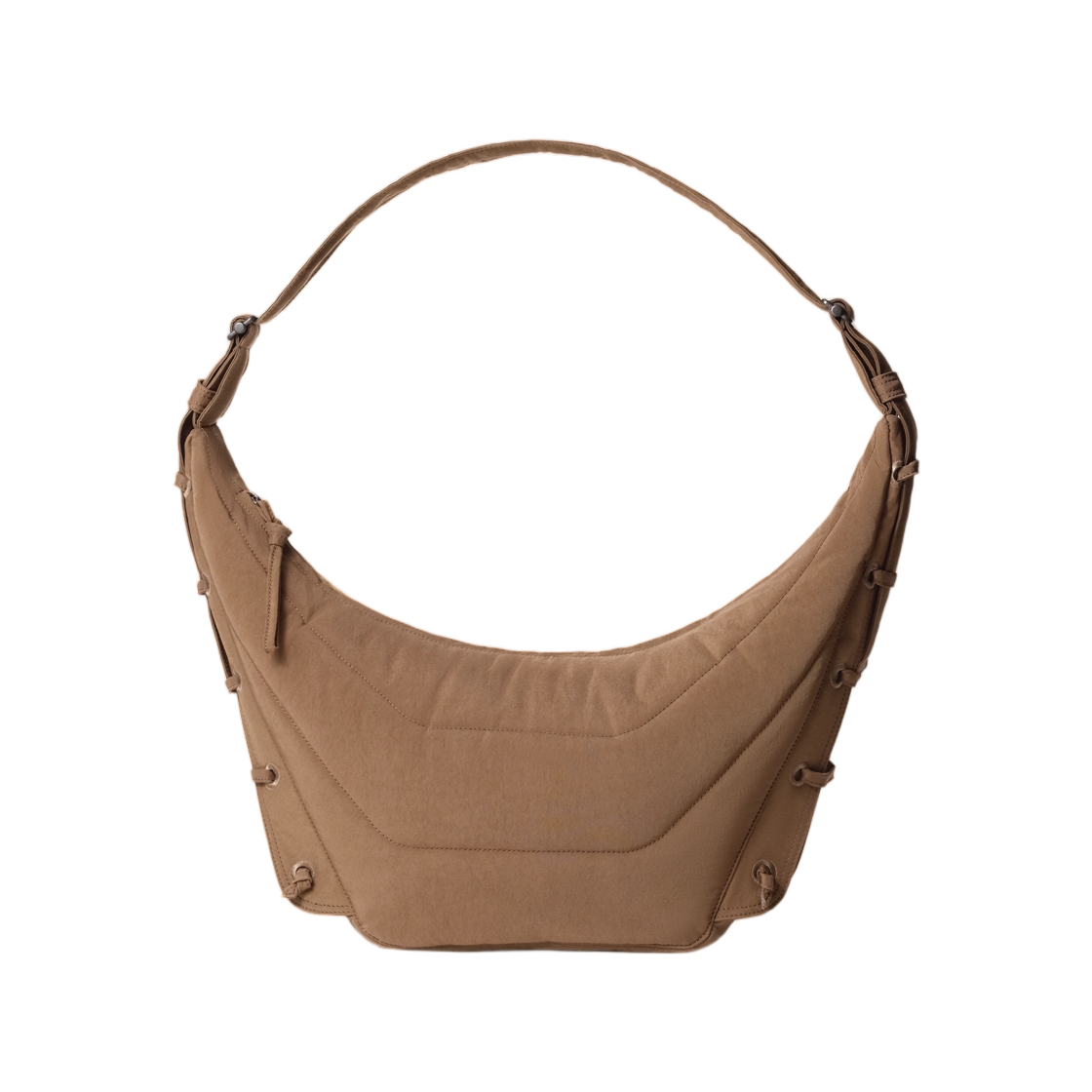 르메르 미디움 소프트 게임 백 나일론 캔버스 올리브 브라운(Lemaire Medium Soft Game Bag in Nylon Canvas Olive Brown) - 1