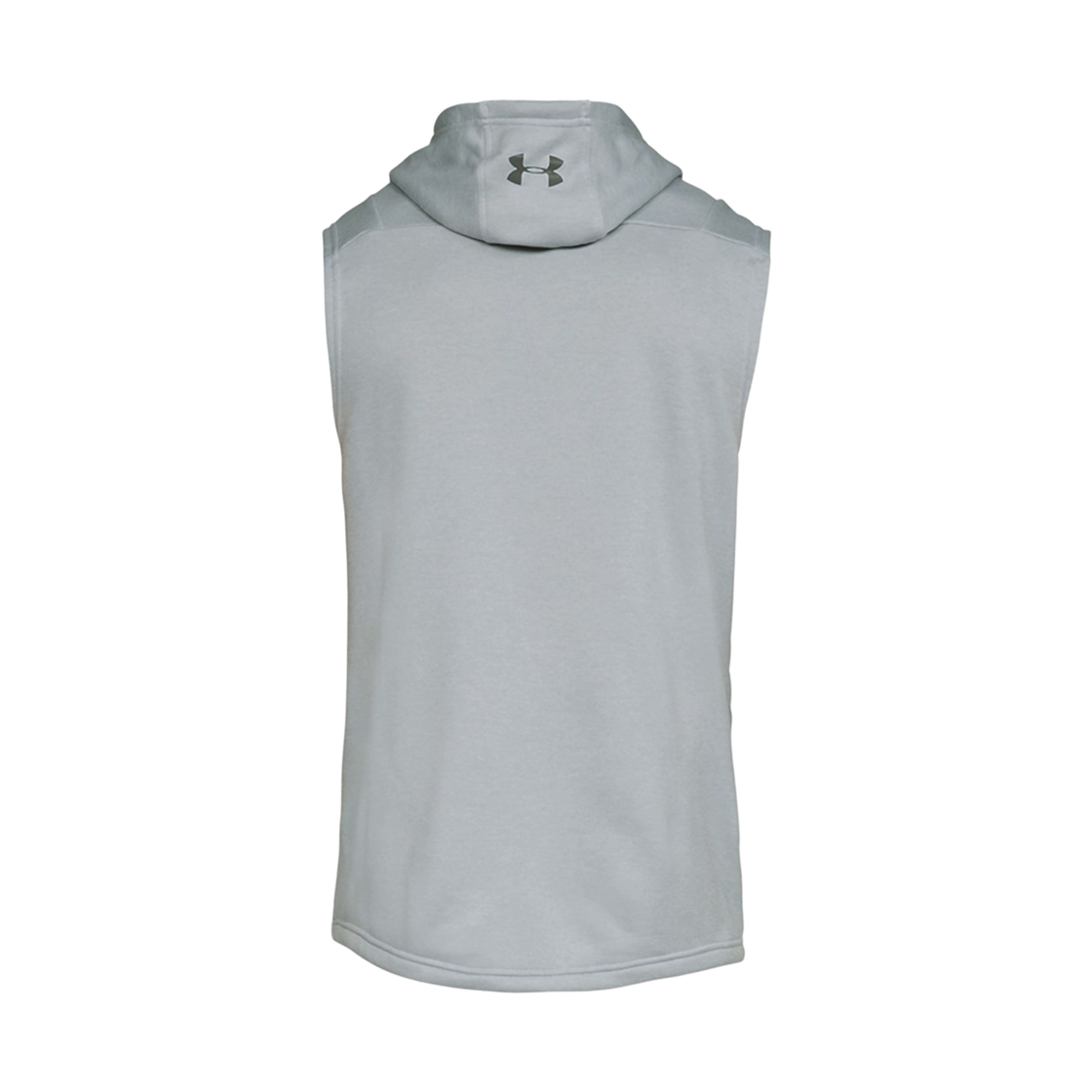 언더아머 테크 테리 슬리브리스 후드 화이트 그레이(Under Armour Tech Terry Sleeveless Hoodie White Grey) - 2