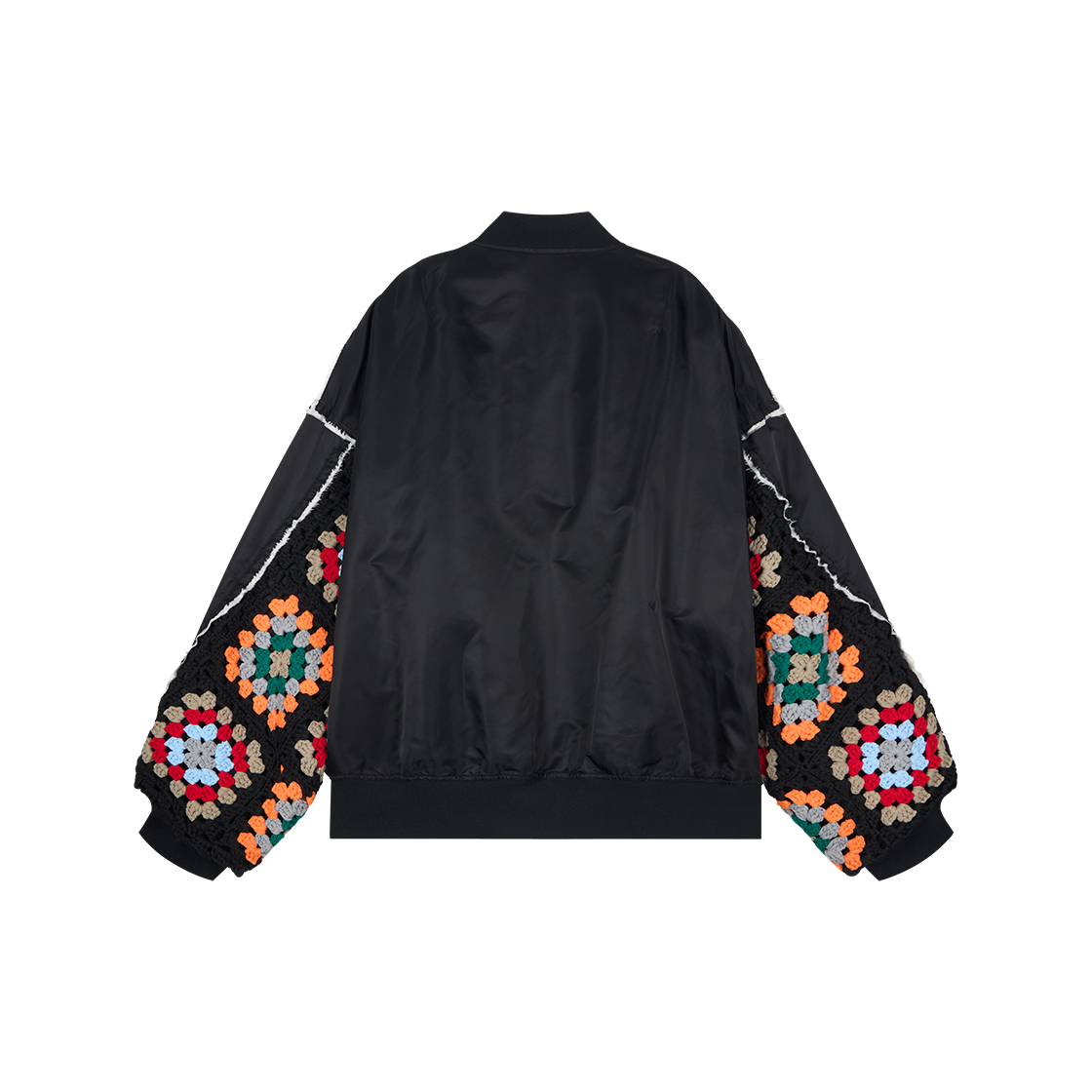 디스커버드 크로셰 슬리브 라이트 MA-1 블랙 - 26SS(DISCOVERED Crochet Sleeve Lite MA-1 Black - 26SS) - 2