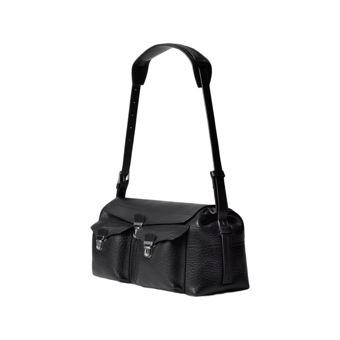 르메르 소프트 기어 백 레더 블랙(Lemaire Soft Gear Bag in Leather Black) - 2