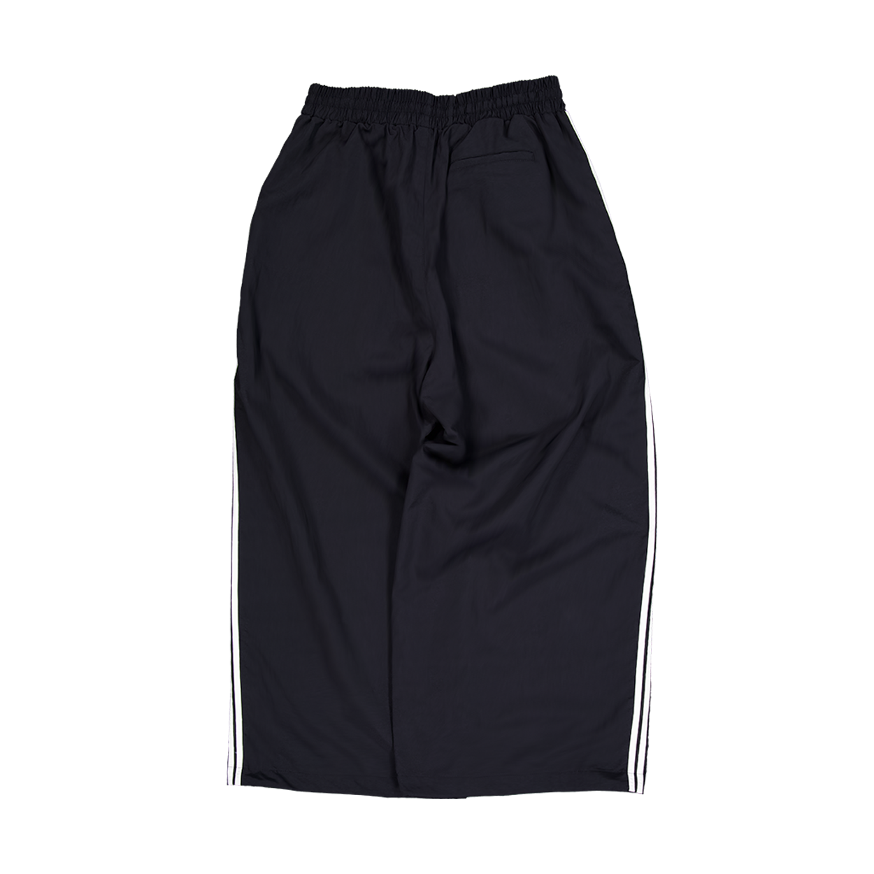 언더마이카 무.149 콤비 사이드 더블 라인 나일론 트랙 팬츠 블랙(Undermycar Mu.149 Combi Side Double Line Nylon Track Pants Black) - 2
