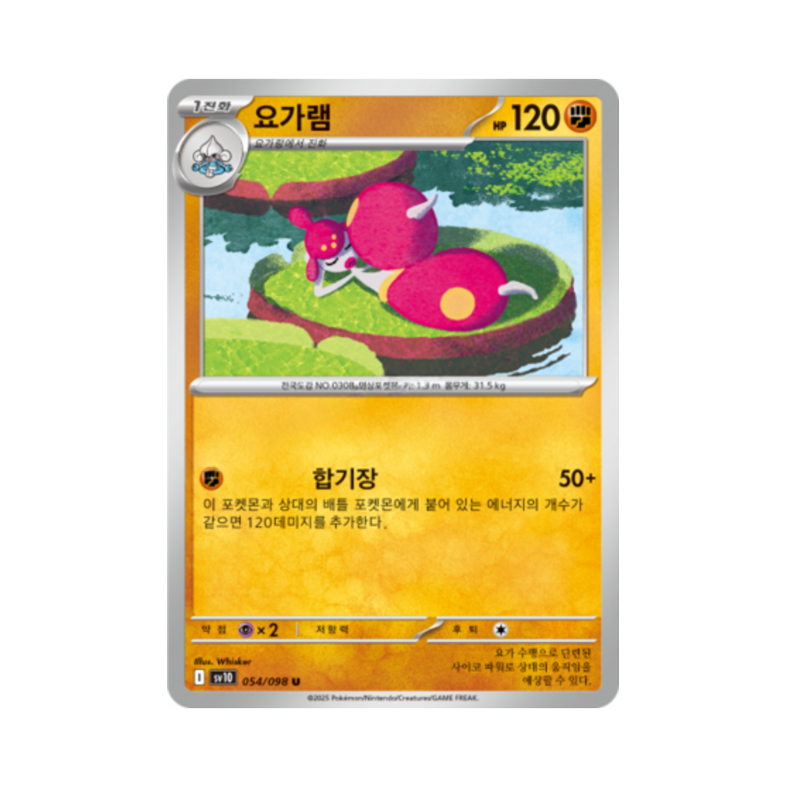 포켓몬 TCG 요가램 U 로켓단의 영광 (한글판)(Pokemon TCG Medicham U Glory of Team Rocket (Korean Ver.)) - 1