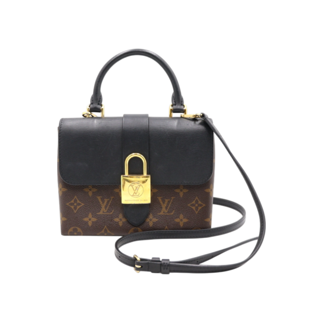루이비통 M44141 모노그램 록키 BB 토트백 겸 숄더백 크로스백 aa39508(Louis Vuitton Monogram Rocky BB Tote & Shoulder Bag)