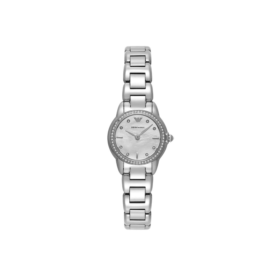 AR11669 [20% 쿠폰] (W) Emporio Armani Quartz Two-Hand 26mm Stainless Steel Mother of Pearl Silver