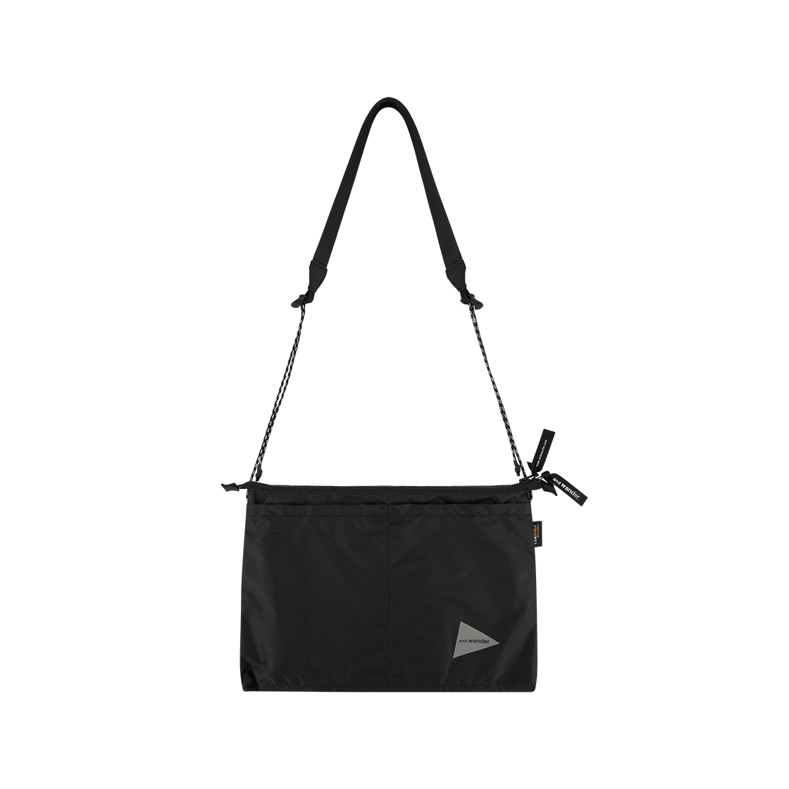앤드 원더 130 실 사코슈 블랙 - 26SS(And Wander 130 Sil Sacoche Black - 26SS)