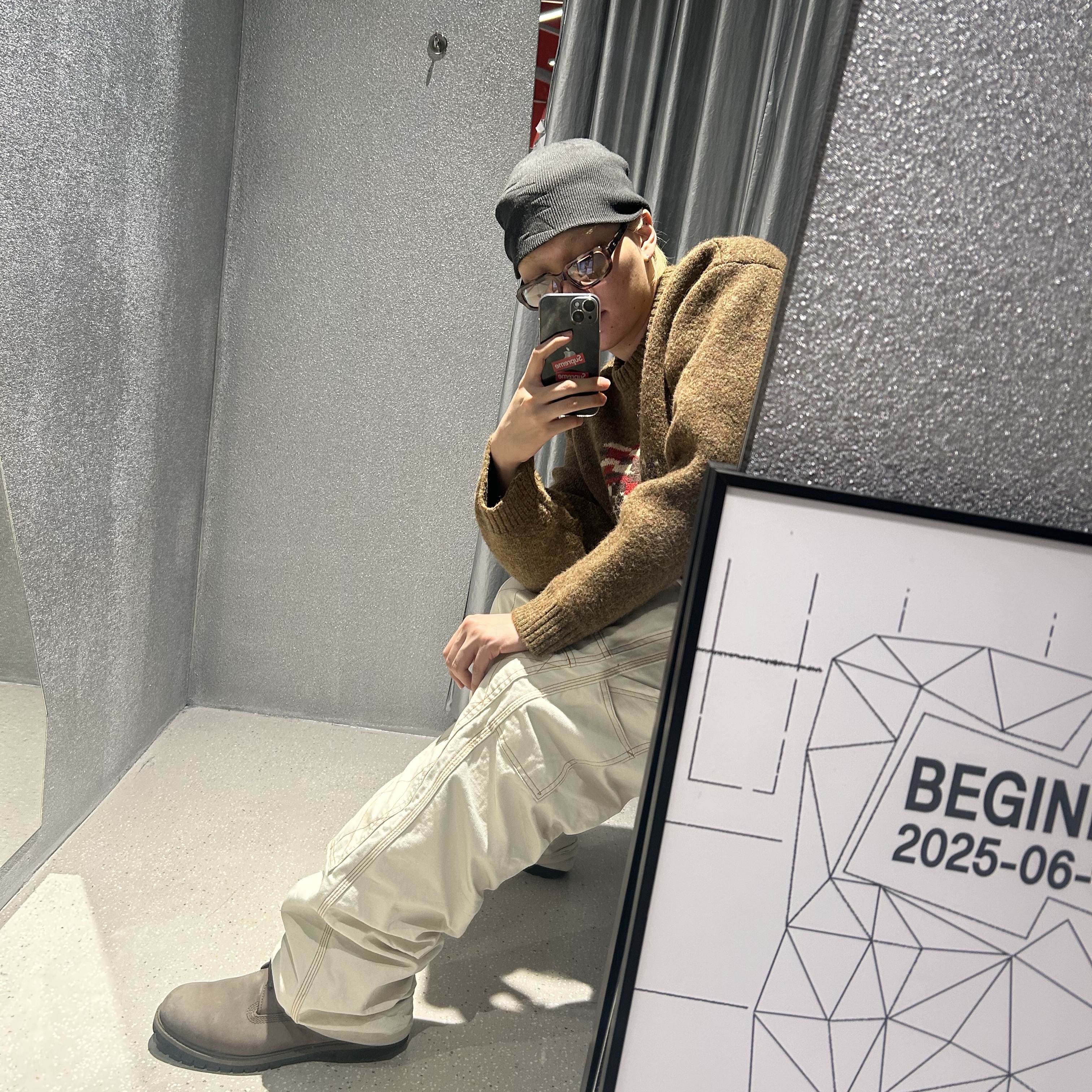 Kapital Thin Canvas Lumbar Pants Kinari, Timberland Premium 6 inch Waterproof Boot Wheat Nubuck - Wide 착용 스타일 - 2