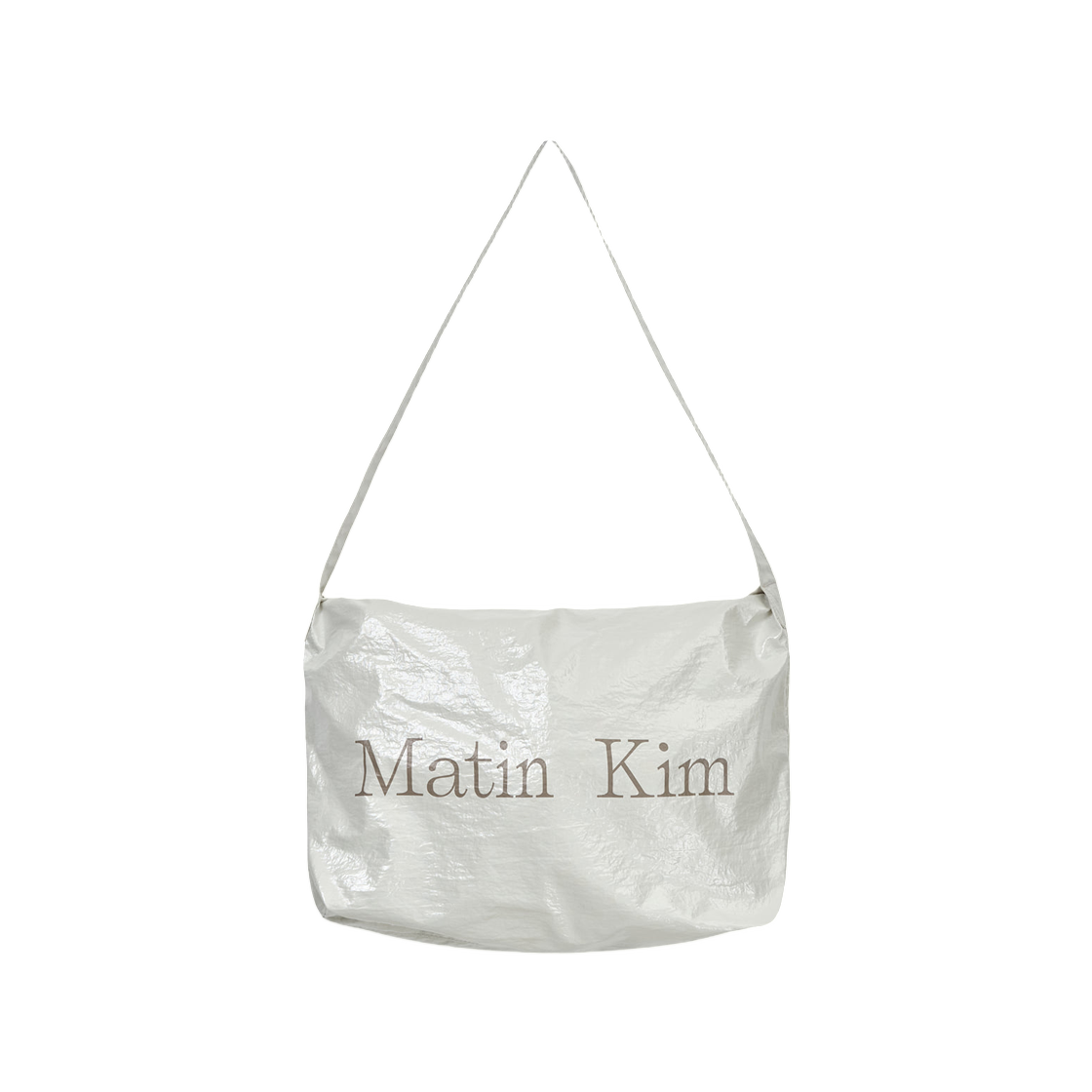 마뗑킴 글로시 라이트 투 웨이 백 아이보리(Matin Kim Glossy Light Two Way Bag In Ivory) - 1