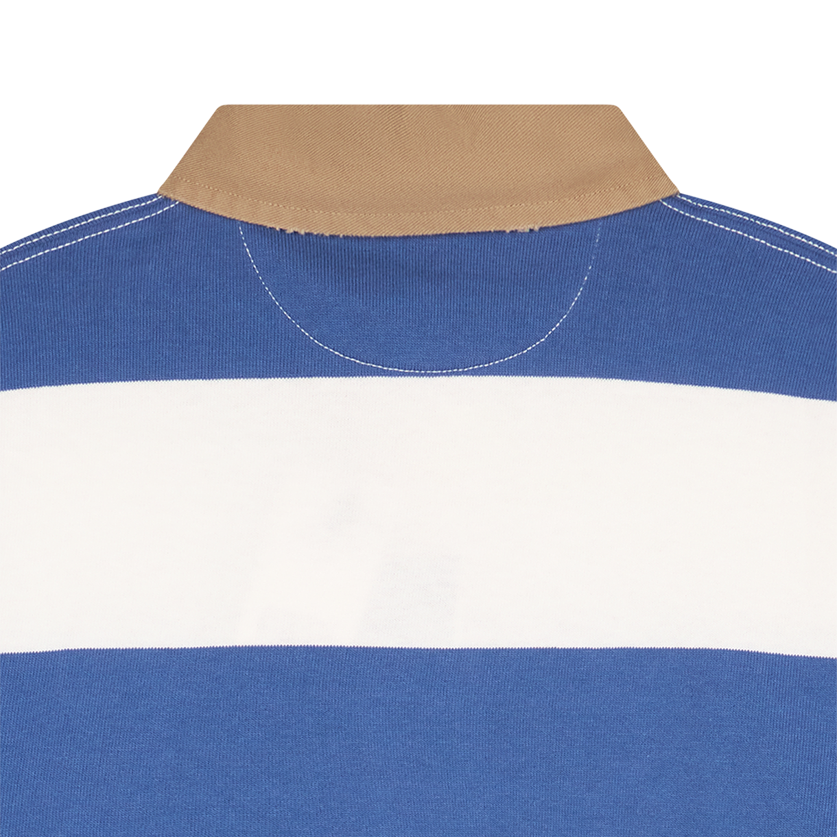 [10%적립] 폴로 랄프 로렌 클래식 핏 카키 칼라 럭비 셔츠 올드 로얄 트로피 크림 - 26SS([10%적립] Polo Ralph Lauren Classic Fit Khaki Collar Rugby Shirt Old Royal Trophy Cream - 26SS) - 4