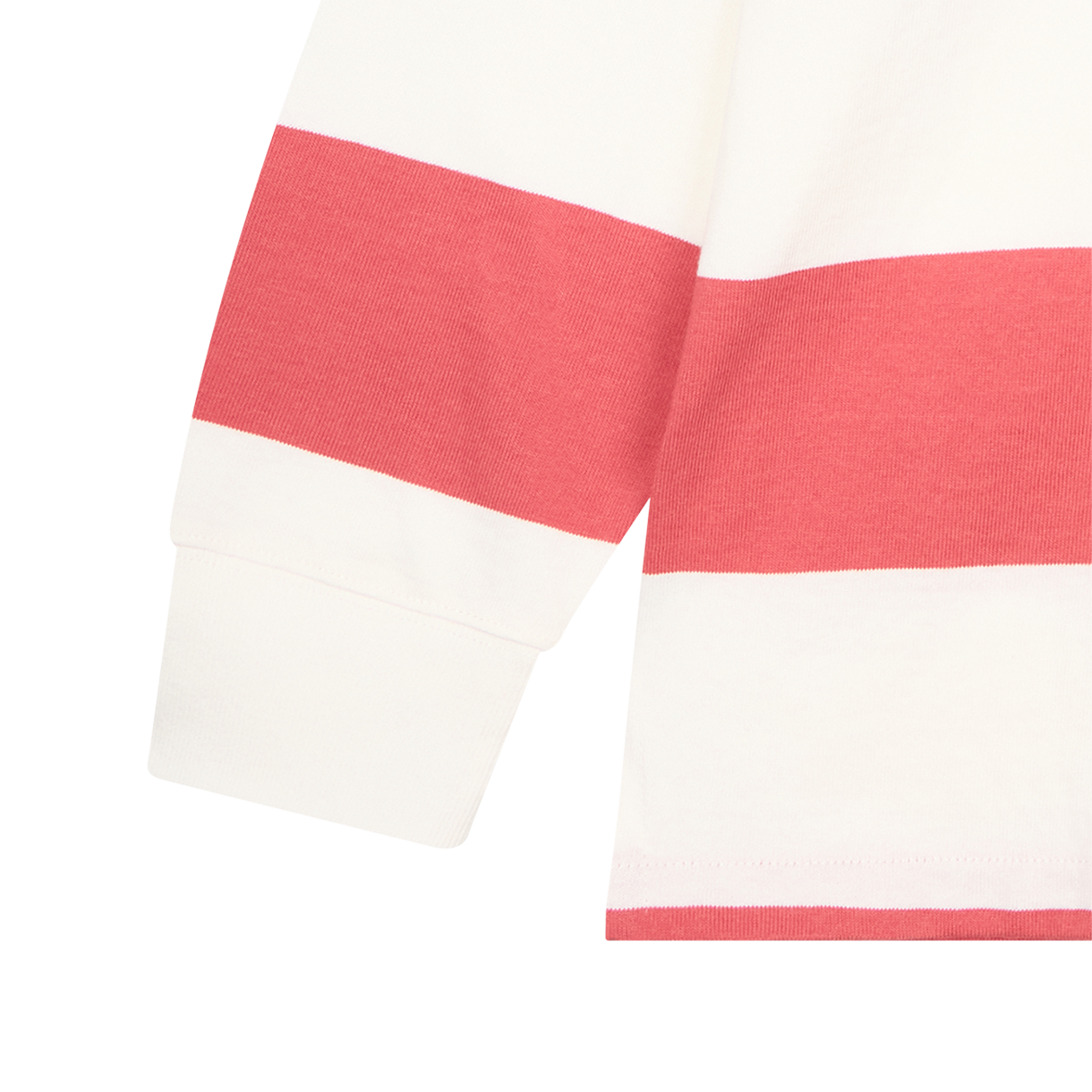 [10%적립] 폴로 랄프 로렌 클래식 핏 카키 칼라 럭비 셔츠 레드 스카이 트로피 크림 - 26SS([10%적립] Polo Ralph Lauren Classic Fit Khaki Collar Rugby Shirt Red Sky Trophy Cream - 26SS) - 6