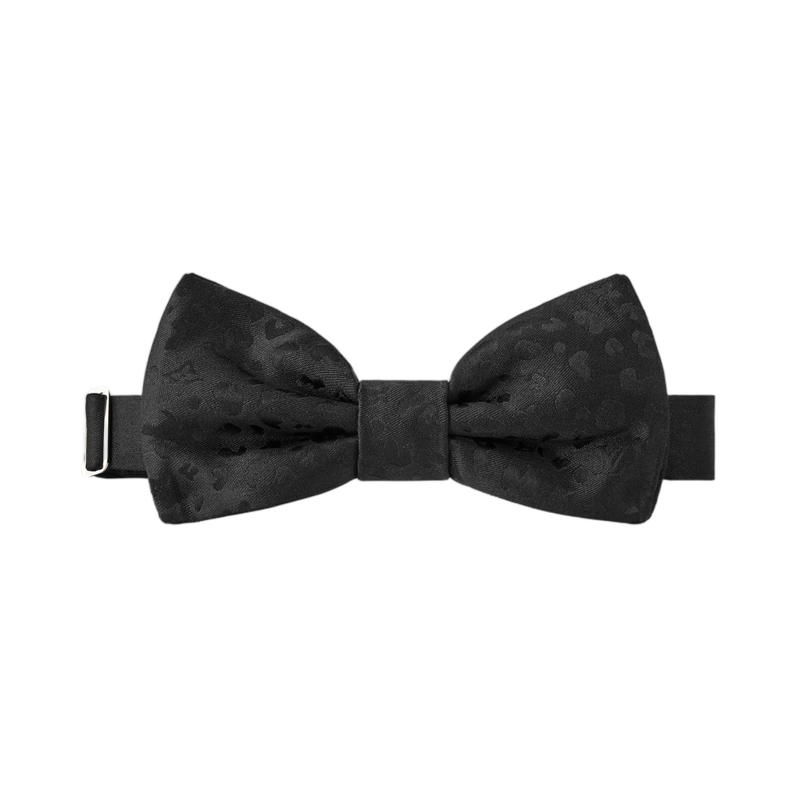 M98034 Louis Vuitton Satin Cheetah Bow Tie Black