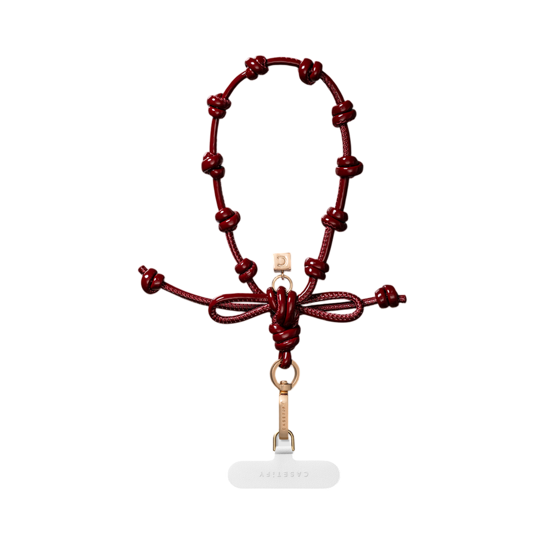 케이스티파이 리본 폰 브레이슬릿 루비 레드(Casetify Ribbon Phone Bracelet Ruby Red)