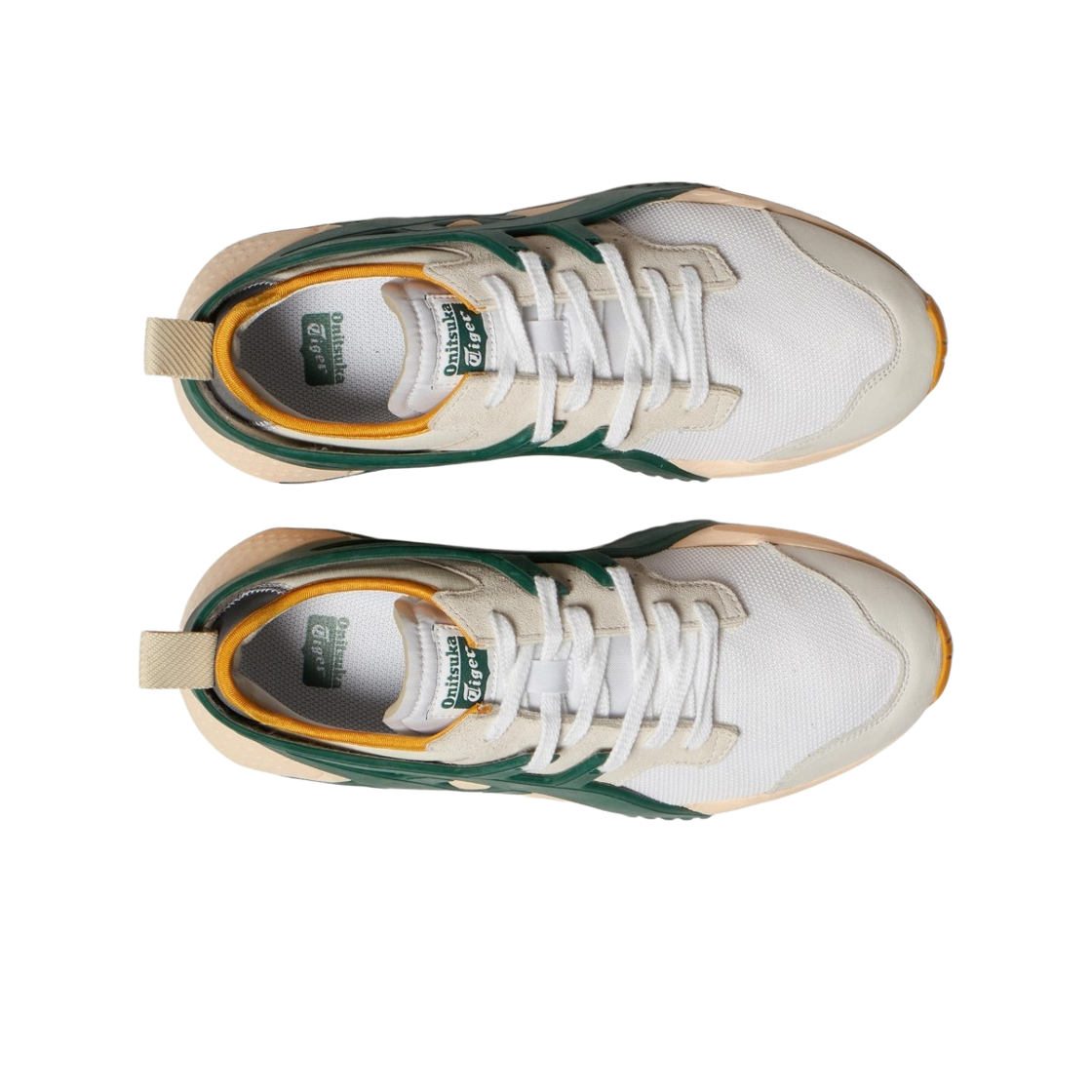 오니츠카 타이거 빅 로고 트레이너 2.0 화이트 파인 그린(Onitsuka Tiger Big Logo Trainer 2.0 White Pine Green) - 2