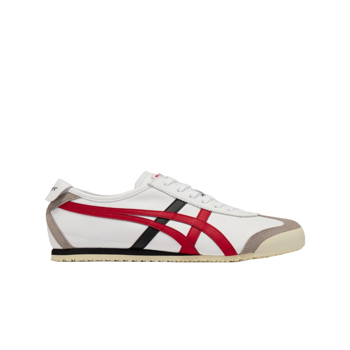 1183C102-105 Onitsuka Tiger Mexico 66 White Classic Red