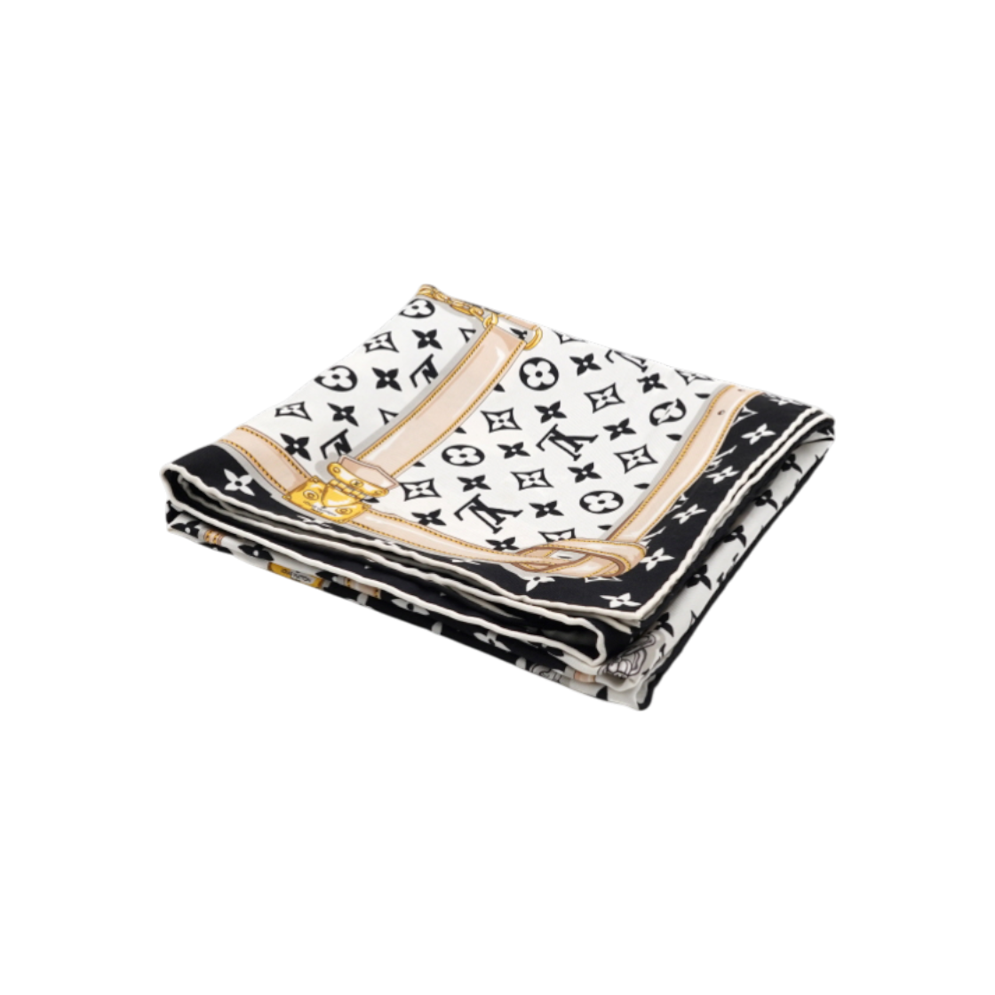 루이비통 M78667모노그램 컨피덴셜 스퀘어90 실크 스카프aa61494(Louis Vuitton Monogram Confidential Square 90 Silk Scarf) - 1