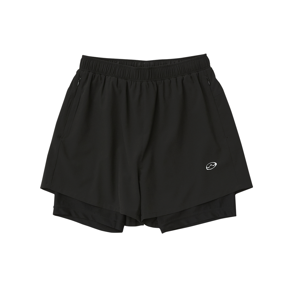엠아이엠 레이어드 쇼츠 블랙(MIM Layered Shorts Black)