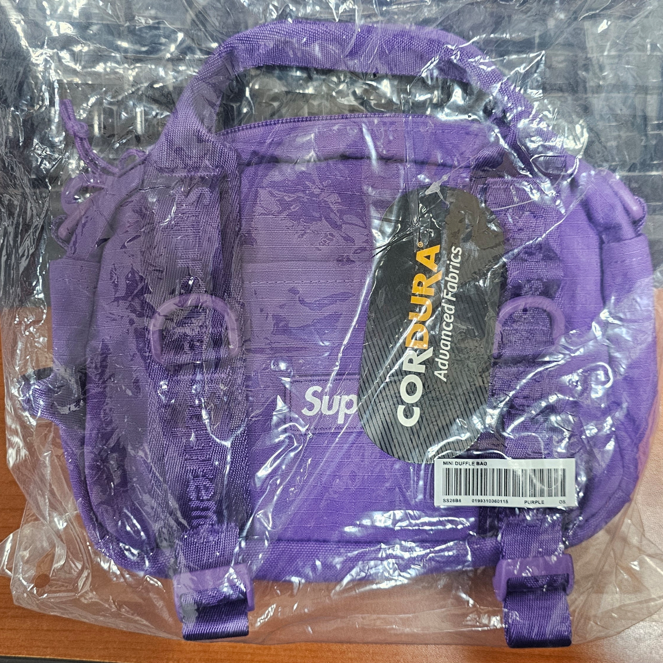 Supreme Mini Duffle Bag Purple - 26SS 착용 스타일 - 2