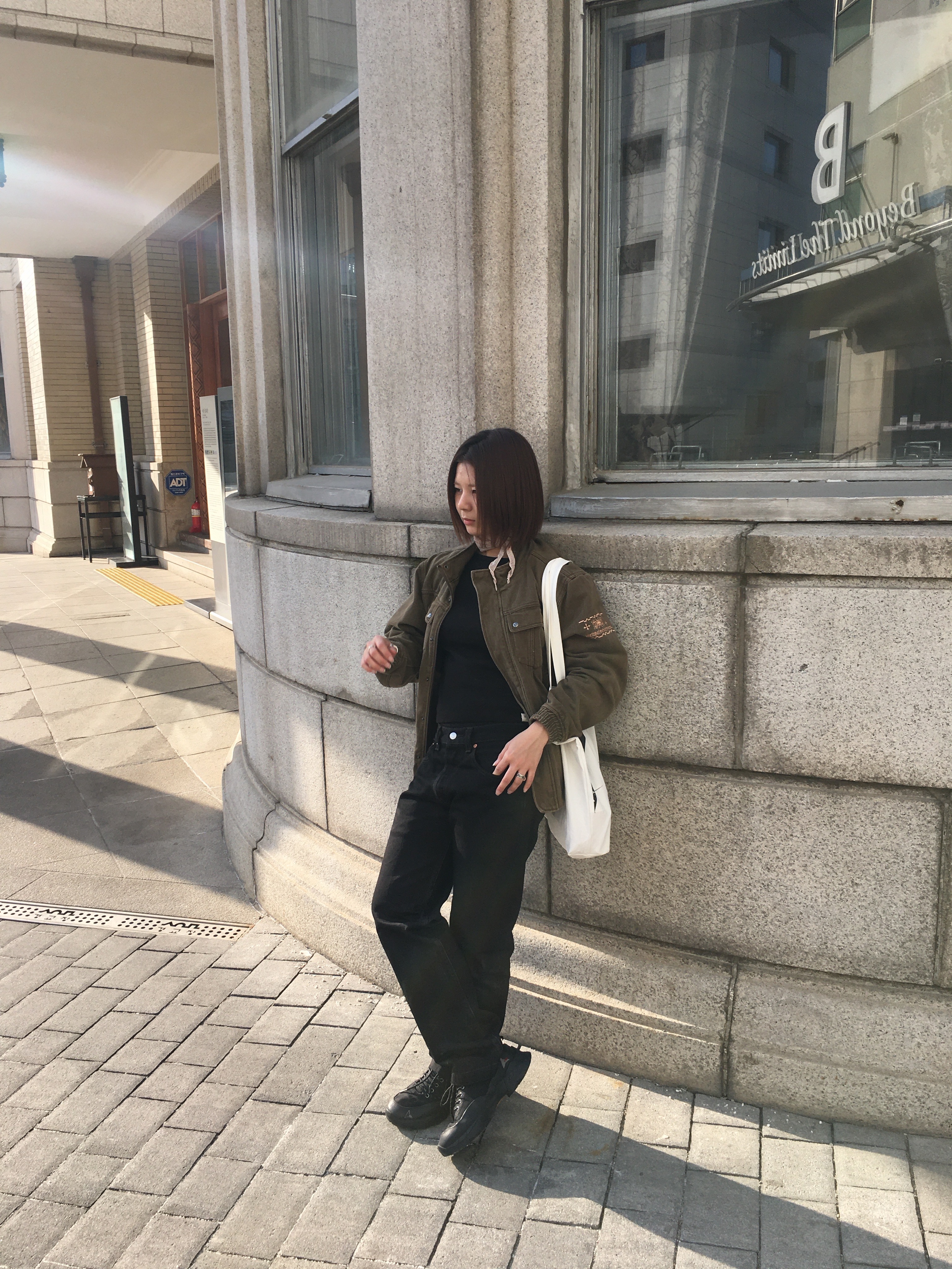 Roa Neal Black, Roa Hiking Neal Black 착용 스타일 - 1