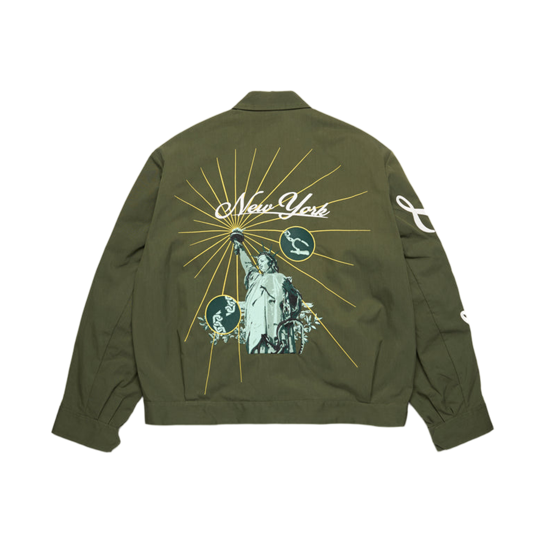 데님 티어스 리베르타스 레인저 자켓 다크 그린(Denim Tears Libertas Ranger Jacket Dark Green) - 2