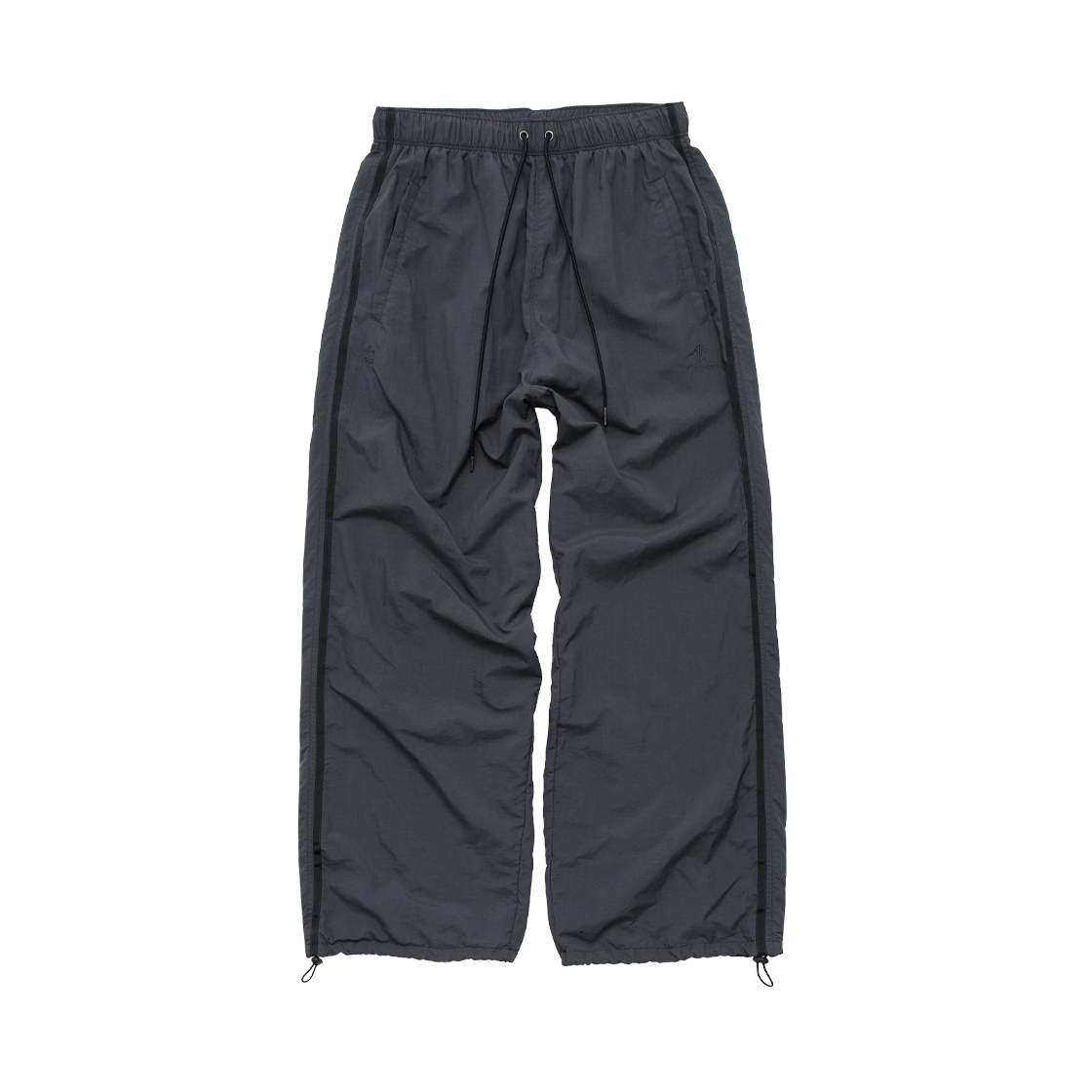폴리테루 휴먼인덱스 휴먼 레트로 트랙 팬츠 차콜(Polyteru Human Index Human Retro Track Pants Charcoal)