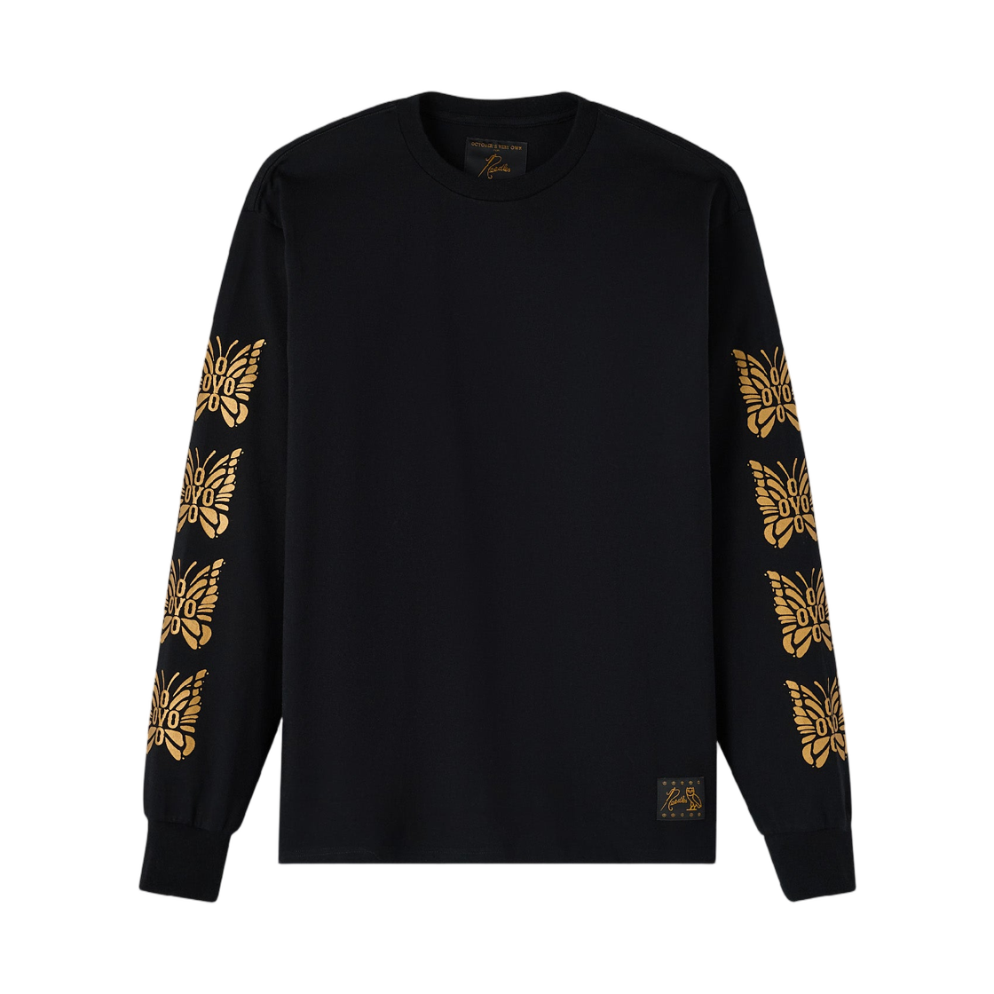- Needles x OVO Papillon Long Sleeve T-Shirt Black