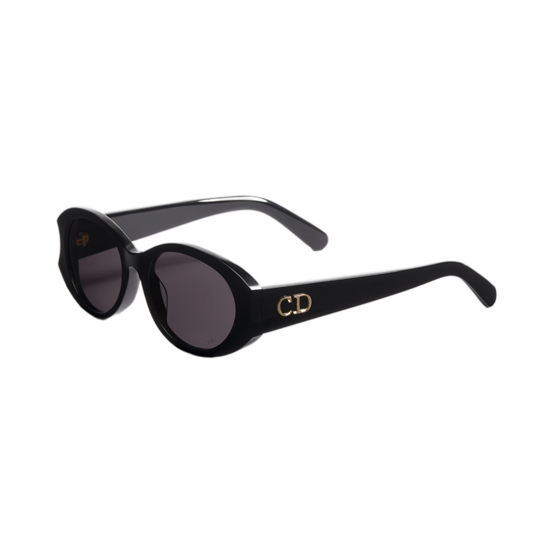 (W) 디올글로우 B3I 버터플라이 선글라스 샤이니 블랙((W) Diorglow B3I Butterfly Sunglasses Shiny Black) - 2