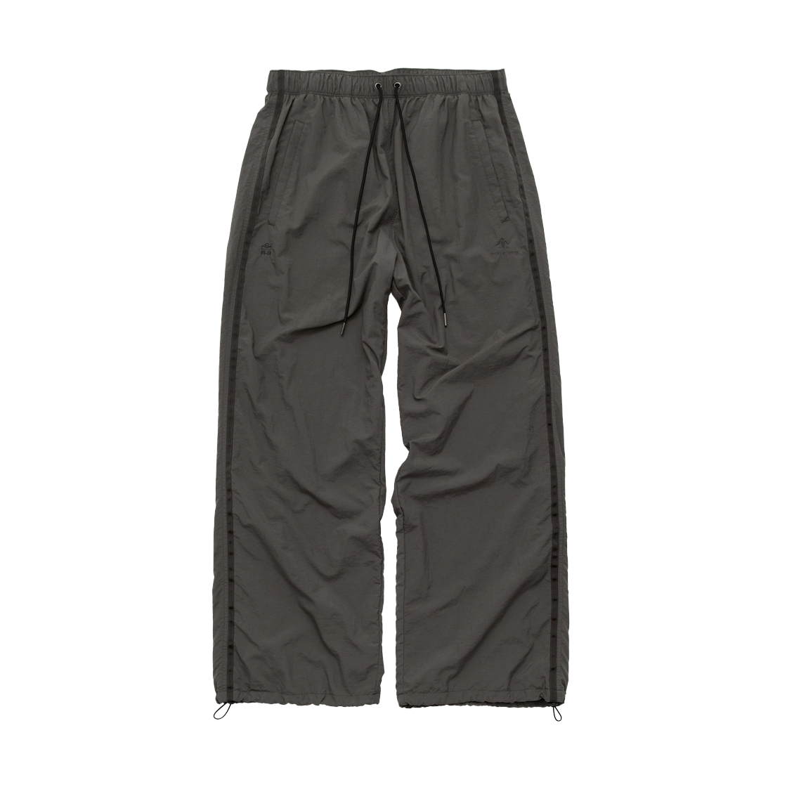 폴리테루 휴먼인덱스 휴먼 레트로 트랙 팬츠 카키 그레이(Polyteru Human Index Human Retro Track Pants Khaki Gray)