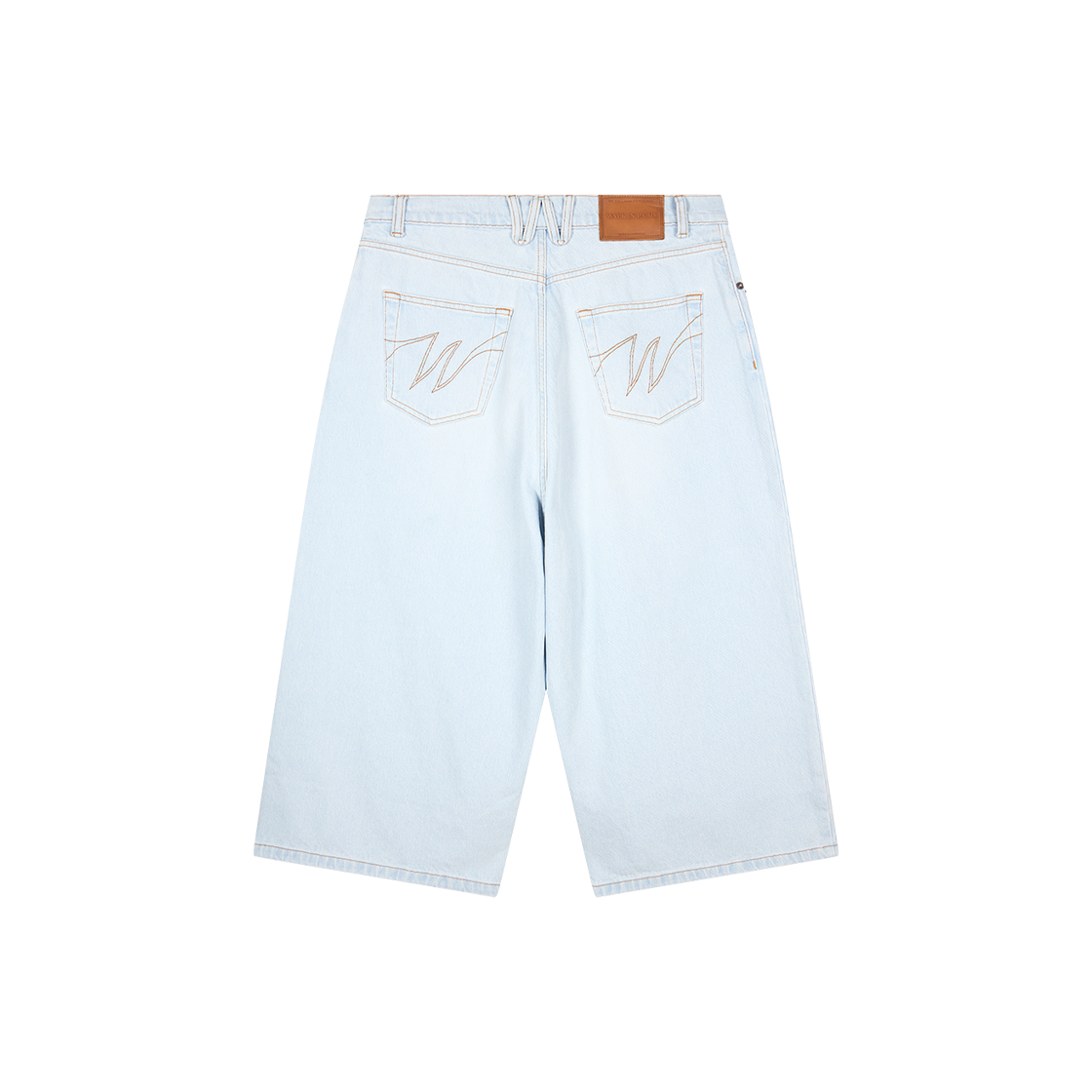 워크 인 파리 라이트 블루 데님 벌룬 쇼트 블뢰 - 26SS(Walk In Paris Light Blue Denim Balloon Short Bleu - 26SS) - 2