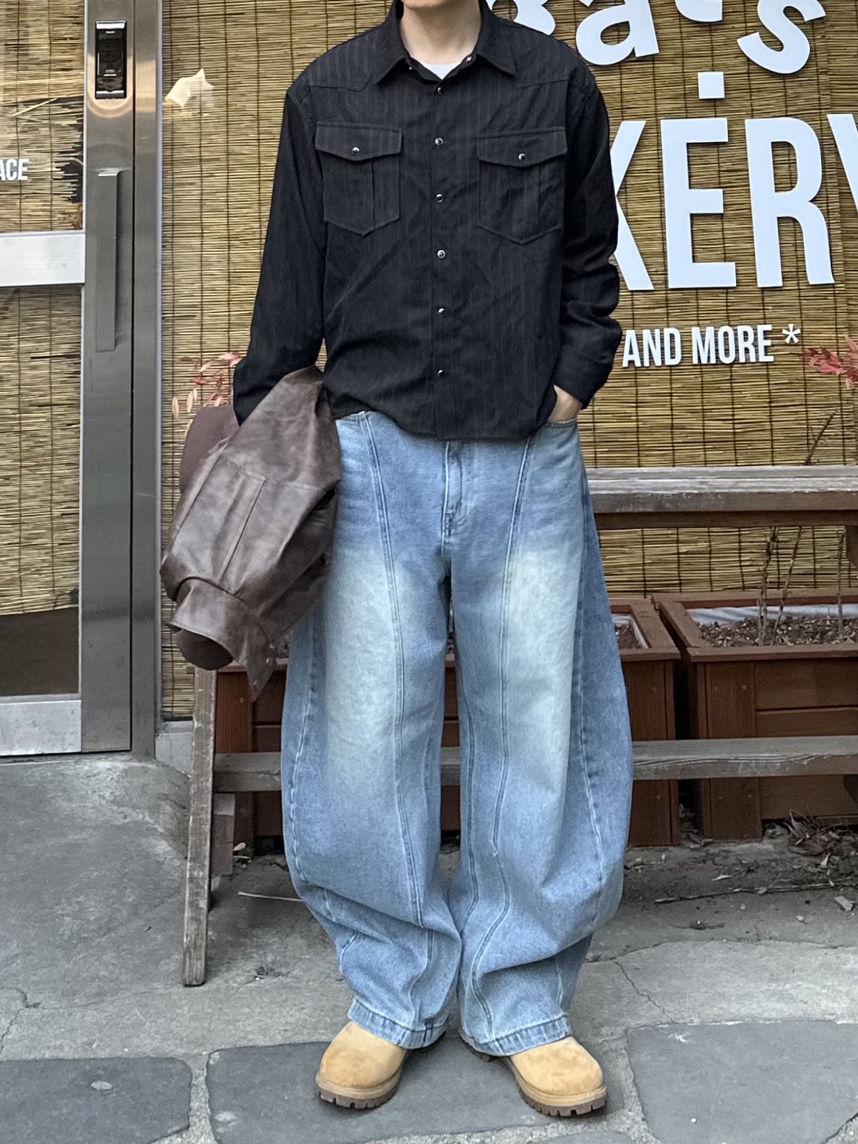 Timberland Premium 6 inch Waterproof Boot Wheat Nubuck - Wide 착용 스타일 - 6