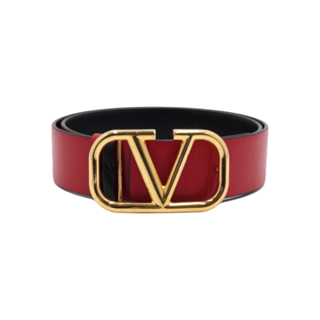 ITN6GABPL3U2 VALENTINO Garavani Reversible V Logo Signature Women's Belt