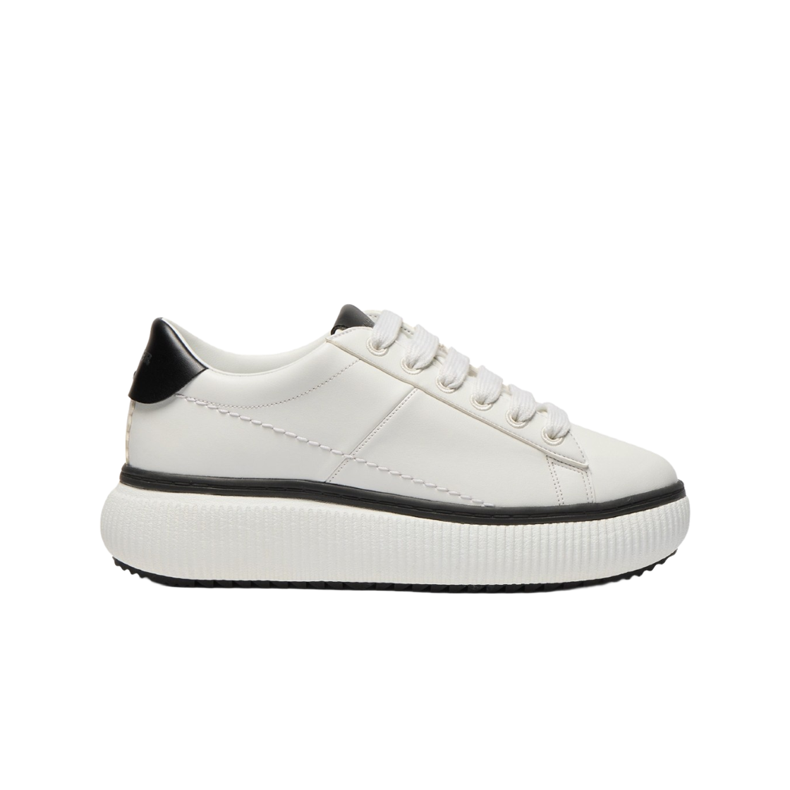 (W) 오니츠카 타이거 오타이거 코트 화이트 블랙((W) Onitsuka Tiger Otiger Court White Black) - 1
