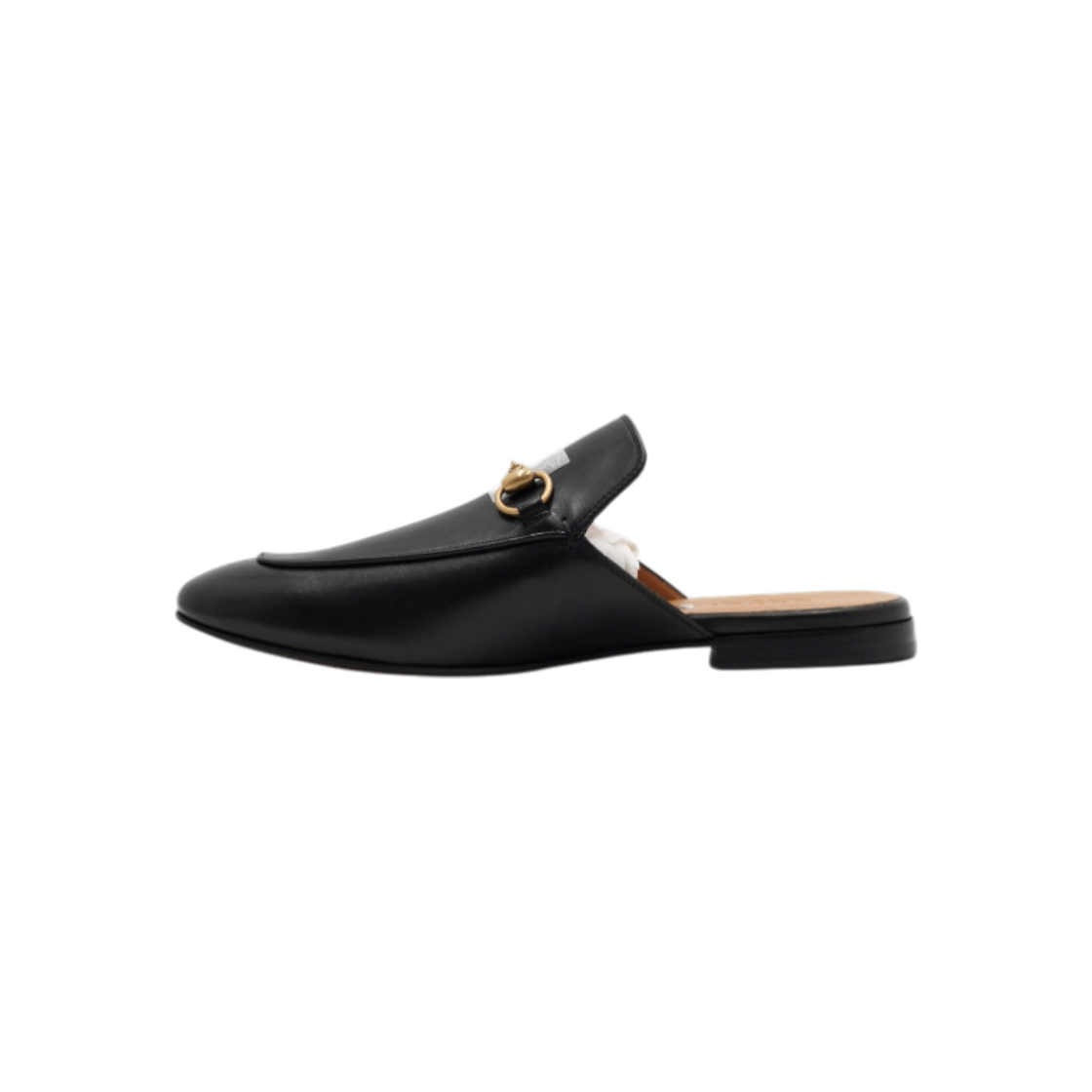 ITMGC9W7QR8N Gucci 426219 Black Leather Prince Town Men's Loafers