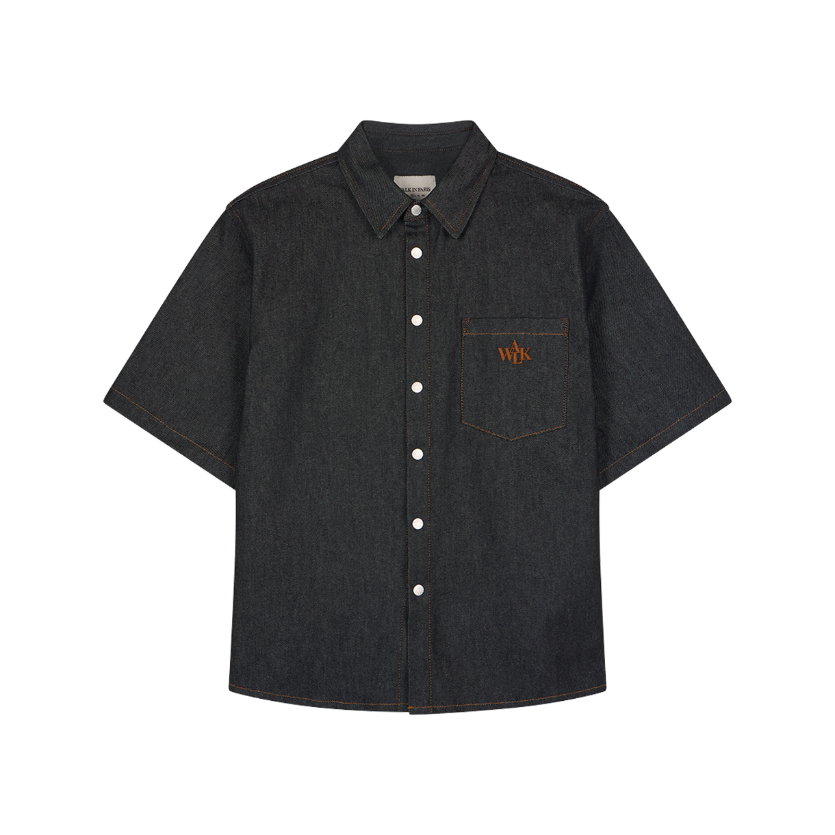 워크 인 파리 로우 데님 셔츠 블뢰 - 26SS(Walk In Paris Raw Denim Shirt Bleu - 26SS)